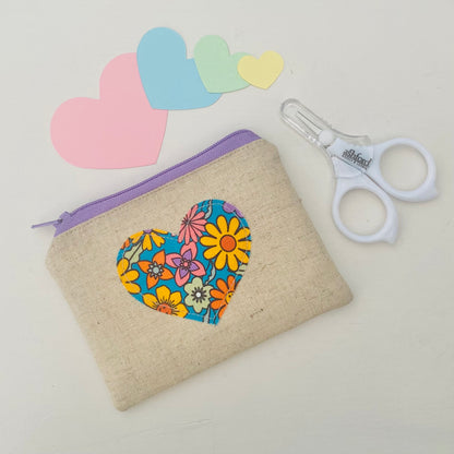 Zippy Mini Heart Pouch pack