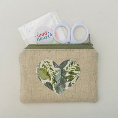 Zippy Mini Heart Pouch pack