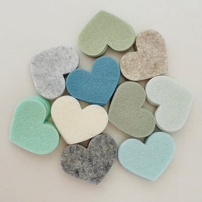 50 Pre-Cut Hearts - SPECIAL EDITION Colour Packs