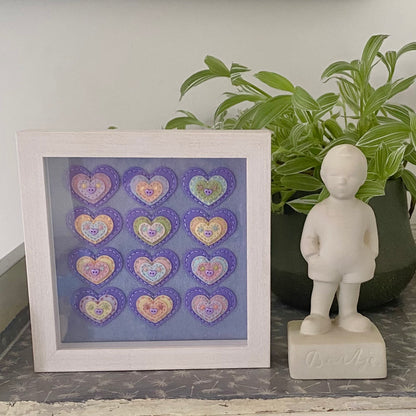 Framed Heart Art - Courageous Heart