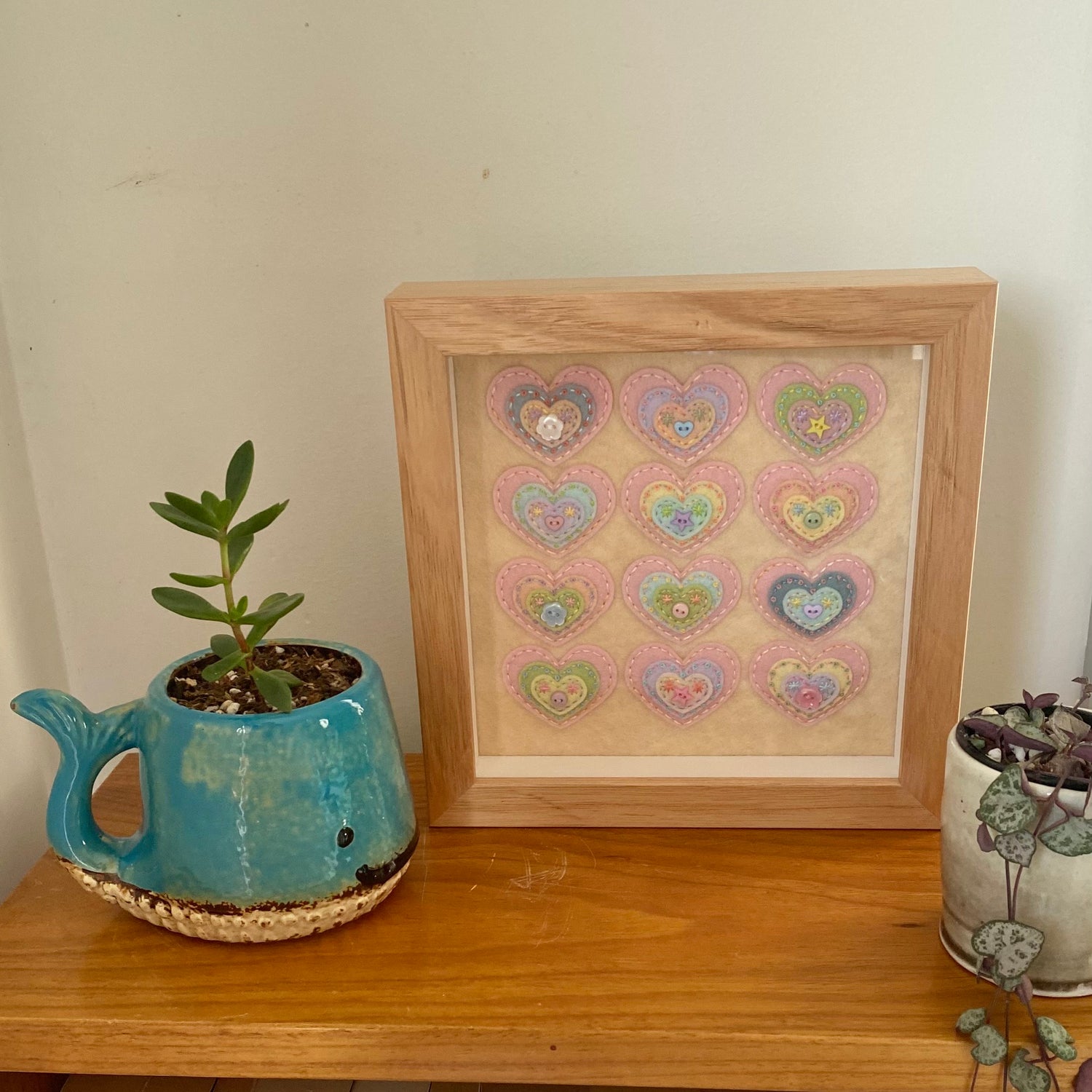 Framed Heart Art - Sweetness