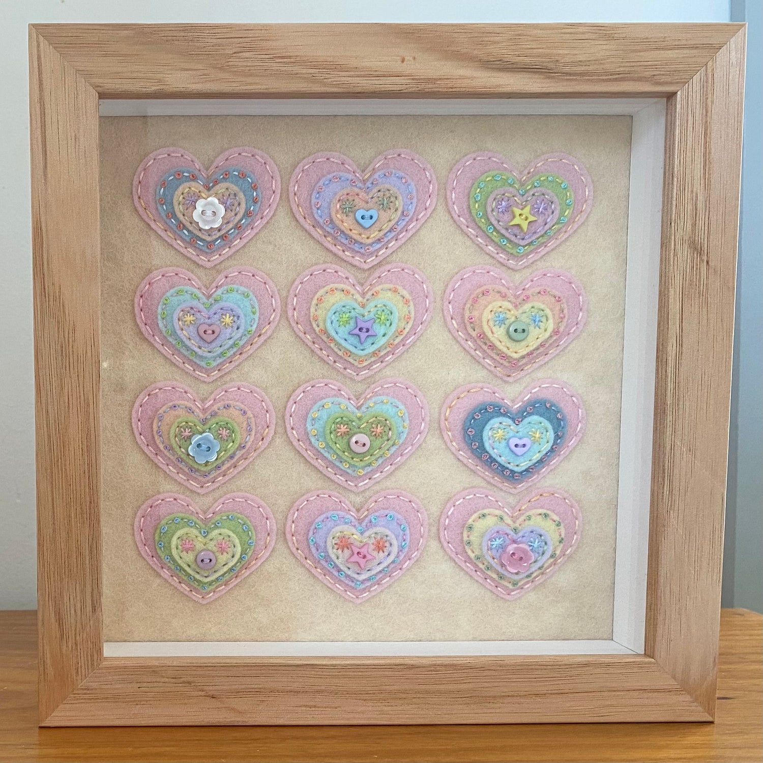 Framed Heart Art - Sweetness